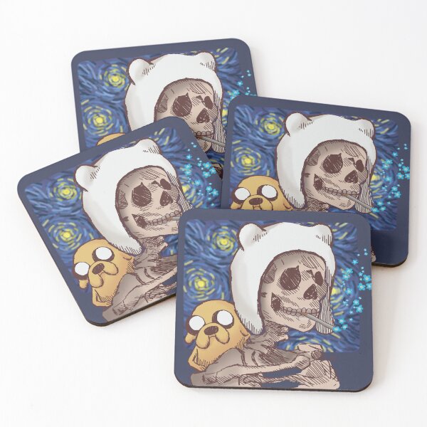 Item preview, Van Gogh inspired Adventure time  designed and sold by xStarGazerx.