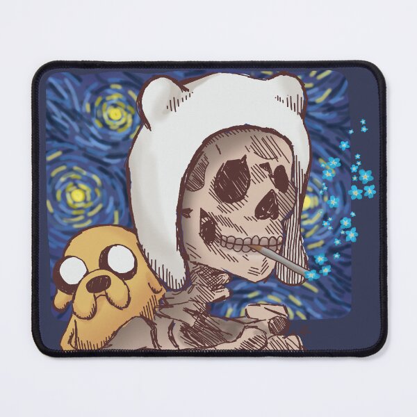 Item preview, Van Gogh inspired Adventure time designed and sold by xStarGazerx.