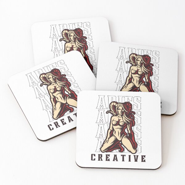 Item preview, Aries The Creative Zodiac Sign designed and sold by Purr Prints.