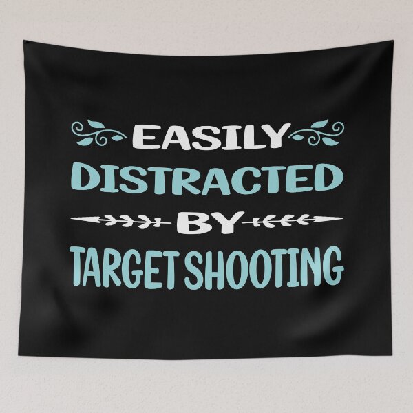 Item preview, Funny Easily Distracted Target Shooting designed and sold by sobonncbskyx.