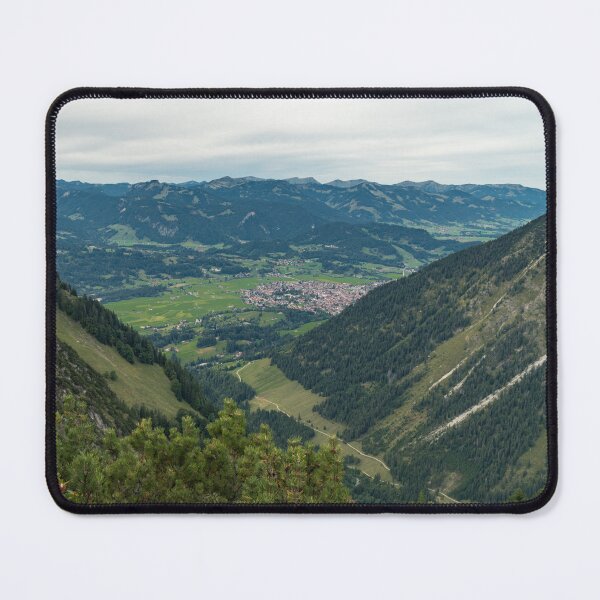 Item preview, Hahnenköpfle view of Oberstdorf mountain panorama - Allgäu Alps designed and sold by xP42.