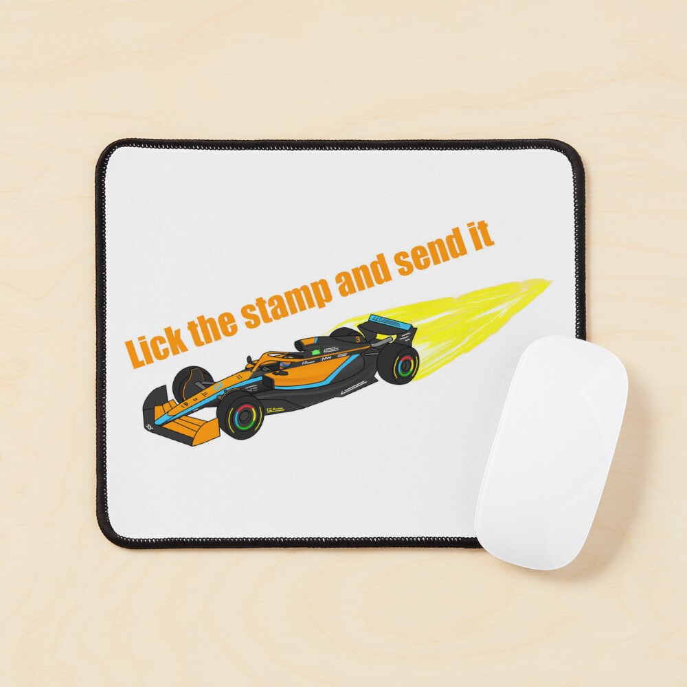 Lick the stamp and send it Daniel Ricciardo 3 McLaren Formula