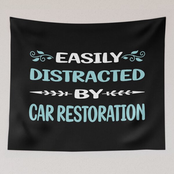 Item preview, Funny Easily Distracted Car Restoration designed and sold by sobonncbskyx.