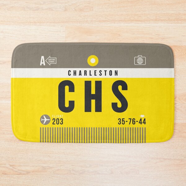Item preview, Luggage Tag A - CHS Charleston South Carolina USA designed and sold by VoodooCircus.