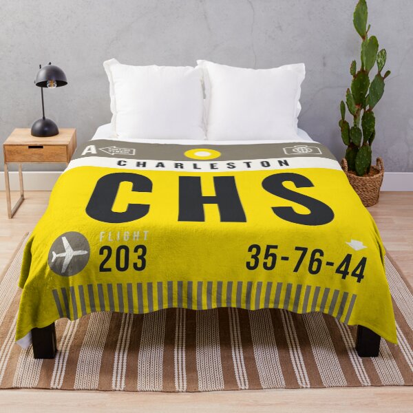 Item preview, Luggage Tag A - CHS Charleston South Carolina USA designed and sold by VoodooCircus.