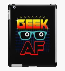 Geek AF iPad Case/Skin