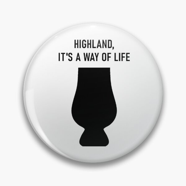 Item preview, Whisky Glencairn - Highland It's a Way of Life designed and sold by RetroCave.