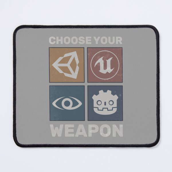 Item preview, Choose Your Weapon - Game Engine - Black designed and sold by CandleDoll.