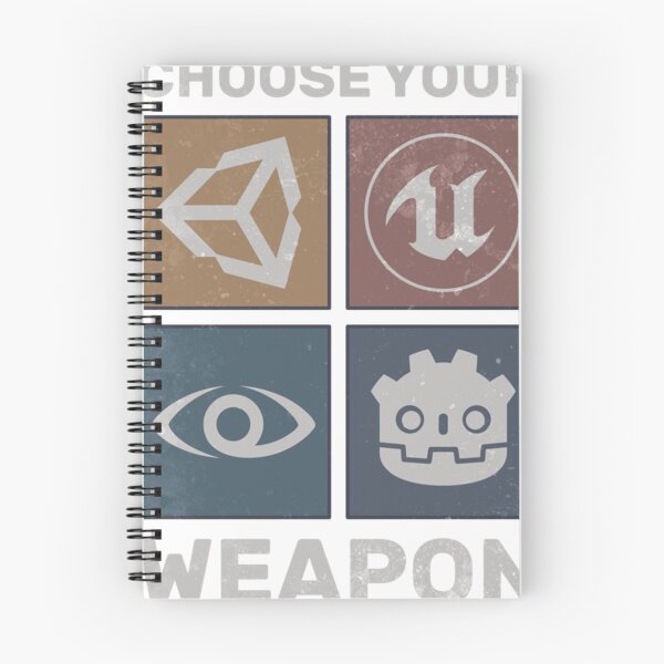 Item preview, Choose Your Weapon - Game Engine - Black   designed and sold by CandleDoll.