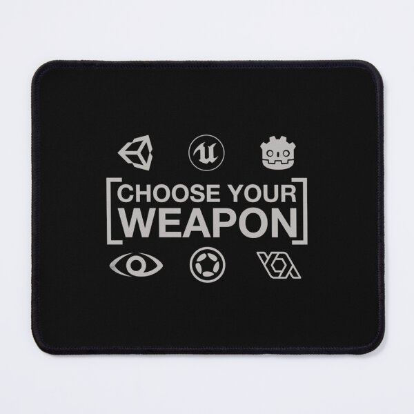 Item preview, Choose Your Weapon - Game Engines Dark   designed and sold by CandleDoll.