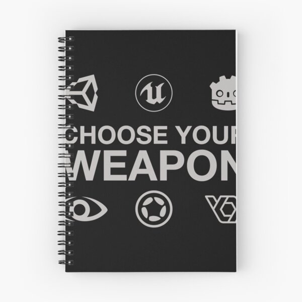 Item preview, Choose Your Weapon - Game Engines Dark   designed and sold by CandleDoll.
