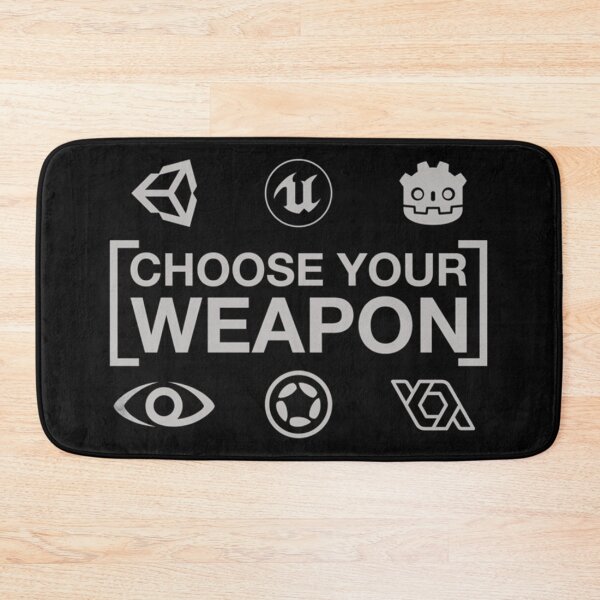 Item preview, Choose Your Weapon - Game Engines Dark   designed and sold by CandleDoll.