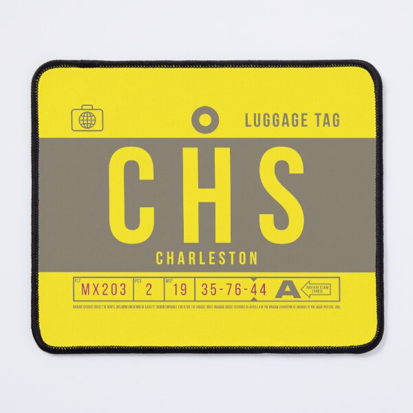 Item preview, Luggage Tag B - CHS Charleston South Carolina USA designed and sold by VoodooCircus.