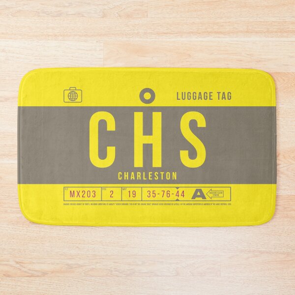 Item preview, Luggage Tag B - CHS Charleston South Carolina USA designed and sold by VoodooCircus.