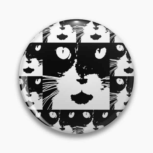 Item preview, Cat Print by Jenny Meehan Squares Collage  Version designed and sold by Jenny Meehan Art Prints and Patterns  .