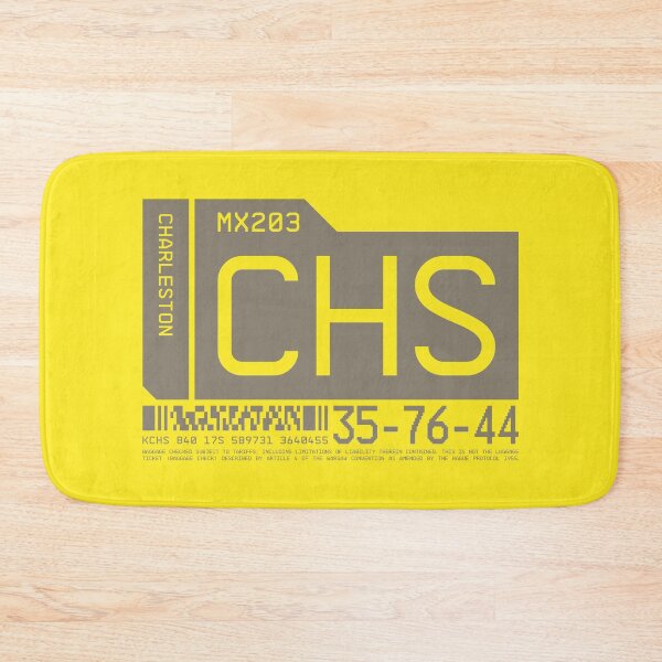 Item preview, Luggage Tag C - CHS Charleston South Carolina USA designed and sold by VoodooCircus.