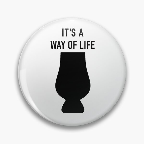 Item preview, Whisky Glencairn - It's a Way of Life designed and sold by RetroCave.