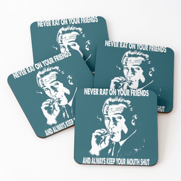 Item preview, always keep your mouth handsome black goodfellas designed and sold by BilardiDaniArt.