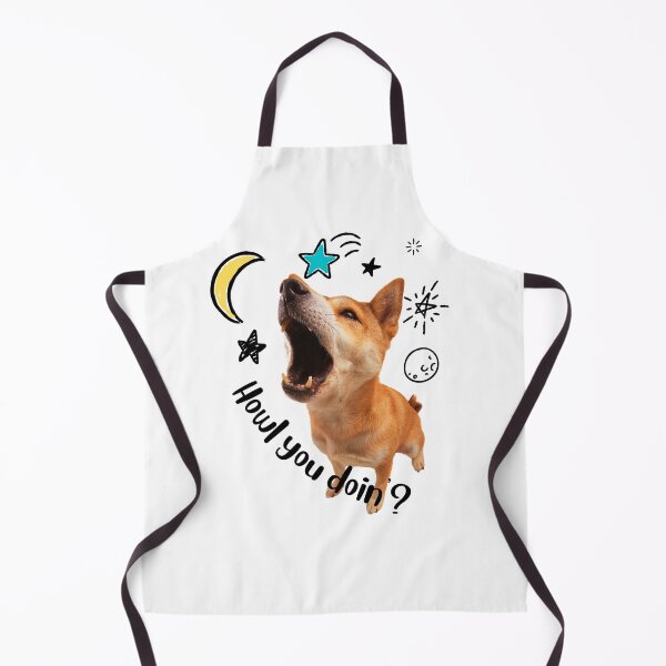 Item preview, Funny Dog Howl You Doing?- Dog Lover Gift designed and sold by BronikowskiART.