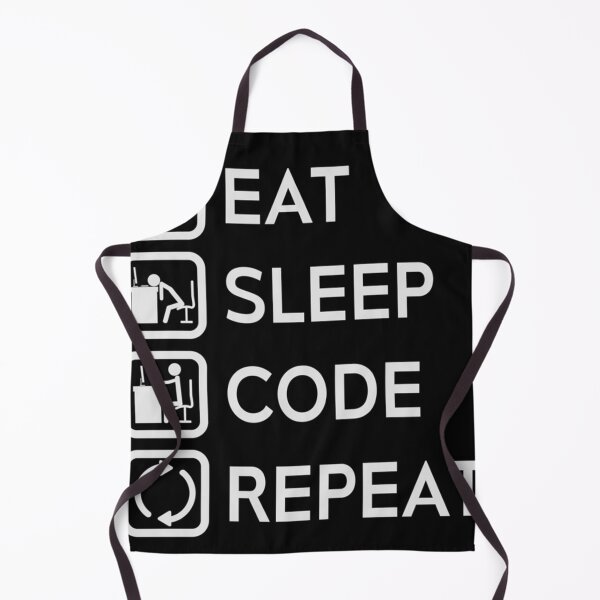 Item preview, Eat Sleep Code Repeat    designed and sold by CandleDoll.