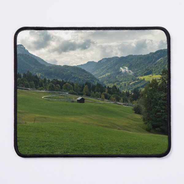 Item preview, Oberstdorf Söllereck summer toboggan run mountain panorama - Allgäu Alps designed and sold by xP42.