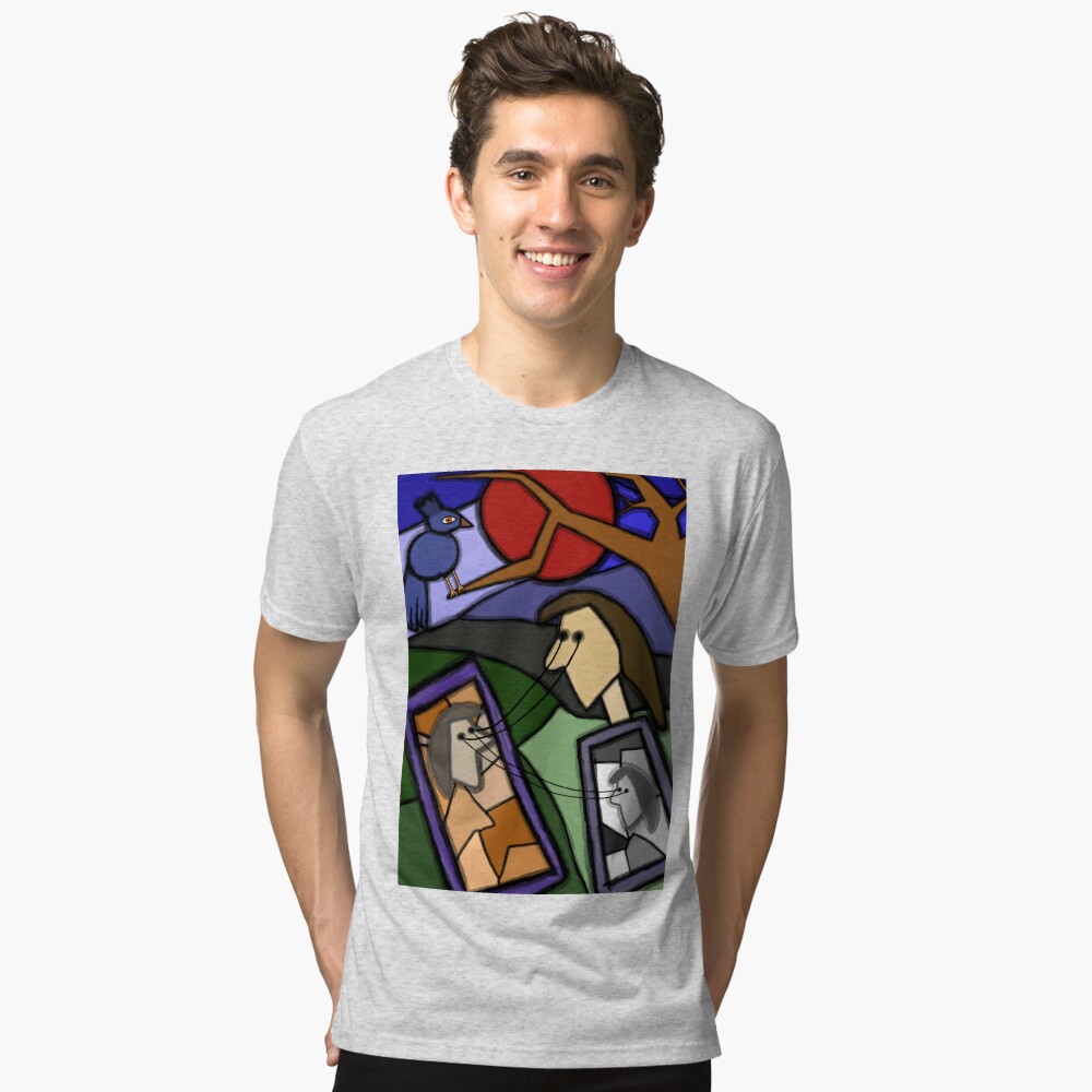 Item preview, Tri-blend T-Shirt designed and sold by tomisa.