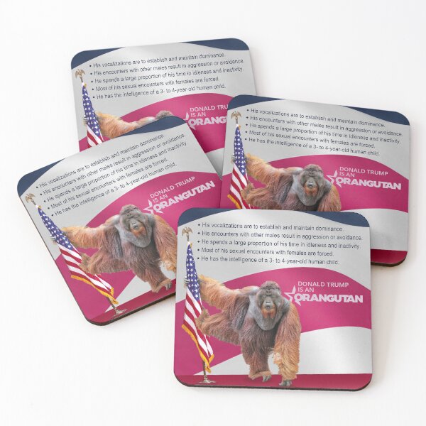Item preview, "Donald Trump Is an Orangutan" (scientific and photographic proof) designed and sold by HBWoodrose.