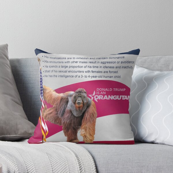 Item preview, "Donald Trump Is an Orangutan" (scientific and photographic proof) designed and sold by HBWoodrose.