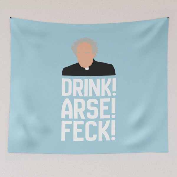 Item preview, Father Jack Drink! Arse! Feck! designed and sold by LavoieSSwati.