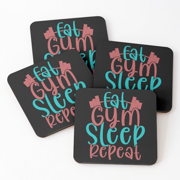 Item preview, Eat Gym Sleep Repeat - Funny Fitness Gym designed and sold by Optix.