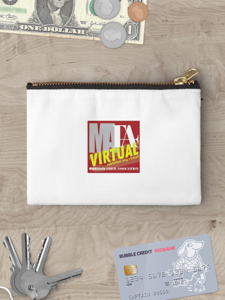 Thumbnail 3 of 4, Zipper Pouch, MAFA Virtual designed and sold by MAFA2021.