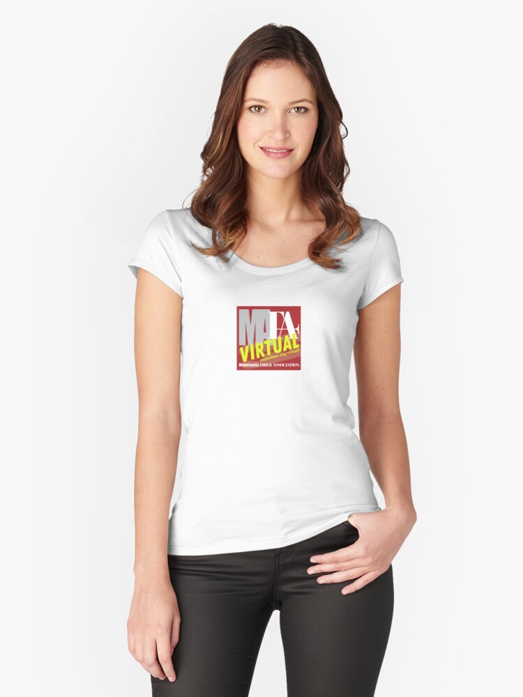 Thumbnail 1 of 3, Fitted Scoop T-Shirt, MAFA Virtual designed and sold by MAFA2021.