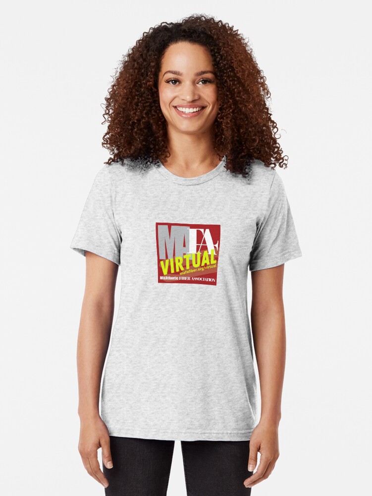 Thumbnail 2 of 7, Tri-blend T-Shirt, MAFA Virtual designed and sold by MAFA2021.