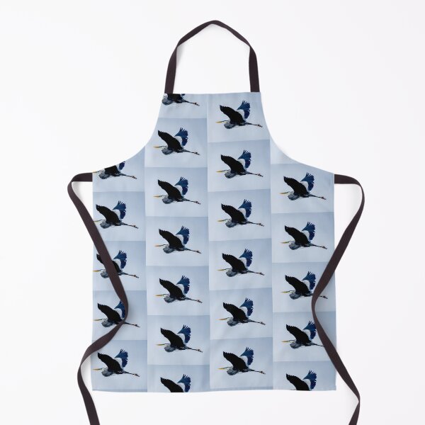 Item preview, Great Blue Heron~ Flying In The Blue Sky designed and sold by bayberrygal.