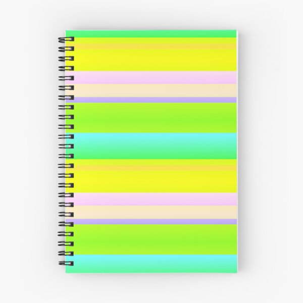 Item preview, multicolor striped | warm spring color palette designed and sold by lausn.