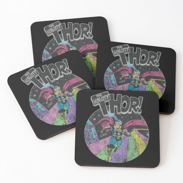 Item preview, The Mighty ThorDistressed Retro Portrait  designed and sold by sacchii.