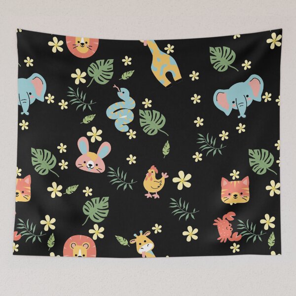 Item preview, Cute animal pattern 12 designed and sold by vanyadesign.