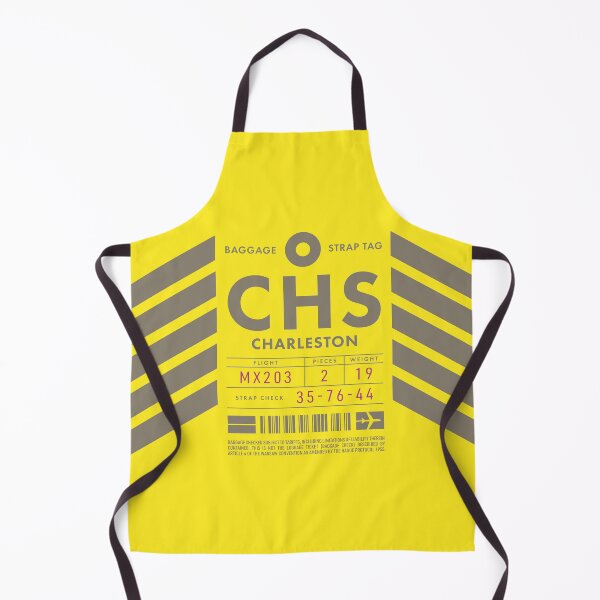 Item preview, Luggage Tag D - CHS Charleston South Carolina USA designed and sold by VoodooCircus.