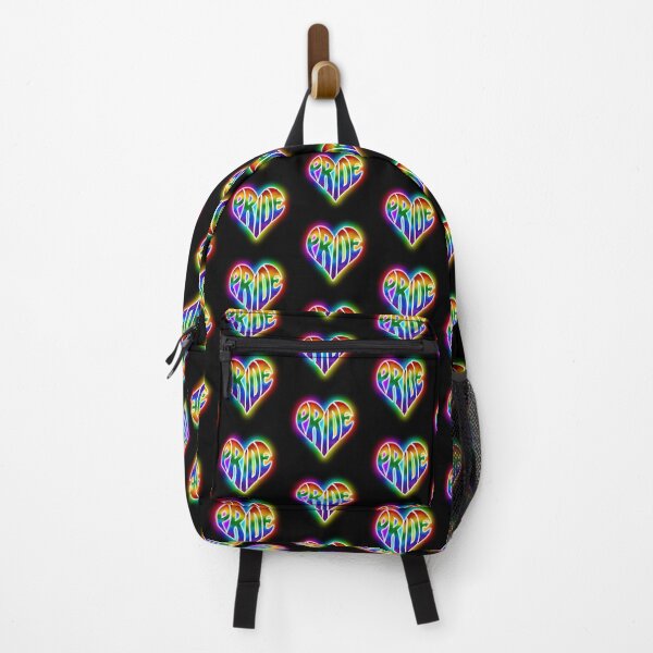 Item preview, Glowing with Pride Rainbow Heart designed and sold by Deborah Camp.