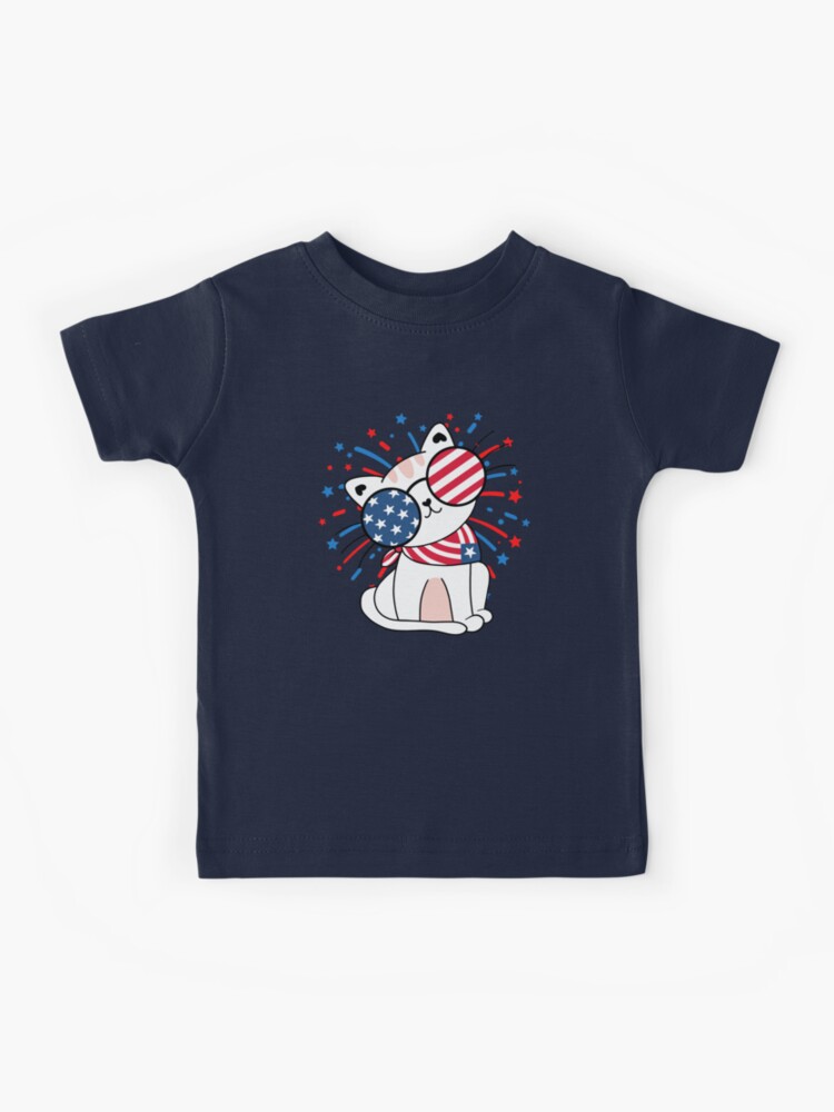 Cat fourth of july clearance shirt