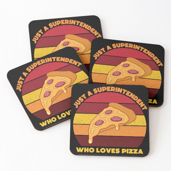 Item preview, Just a superintendent who loves pizza, overseer, funny supervisor, pizza lover gift, food and job title  designed and sold by SGS-.