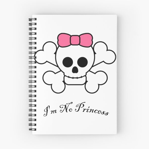 Item preview, No soy una princesa Calavera y Huesos Cruzados designed and sold by Nicole’s Nifty Shop.
