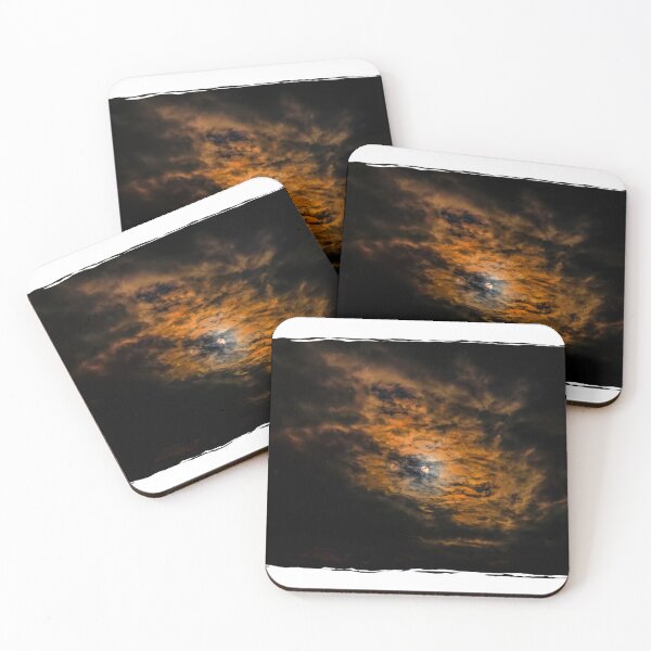 Item preview, Lunar Eclipse Cloudy Sky designed and sold by nbrandsberg.