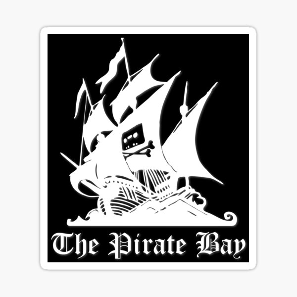 The Pirate Bay Stickers for Sale