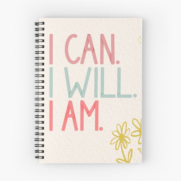 Item preview, I Can I Will I Am designed and sold by Libby :).