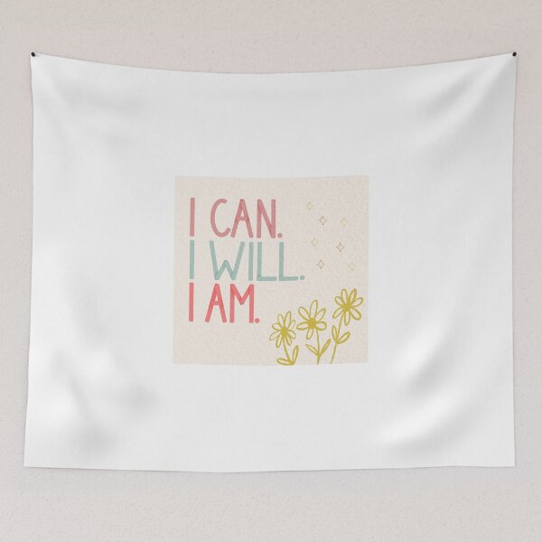 Item preview, I Can I Will I Am designed and sold by Libby :).