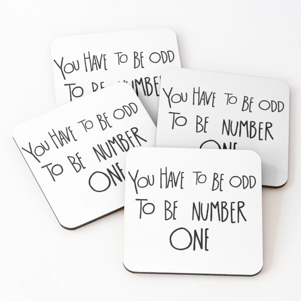 Item preview, You have to be odd to be number one quote Dr Seuss designed and sold by Florcitasart.