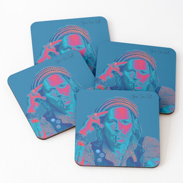 Item preview, Johnny Depp - Never Fear Truth designed and sold by H  Schneiter.