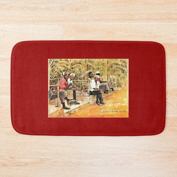 Item preview, Old Men Sitting And Talking In The Neighborhood Park designed and sold by DonSylvester.