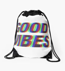 Good Vibes Techicolor Drawstring Bag
